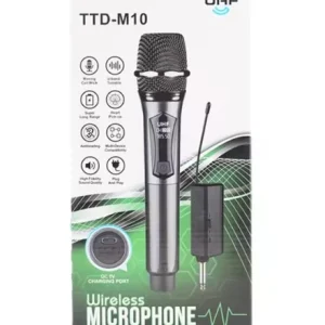מיקרופון אלחוטי TTD-M10 | מיקרופון קריוקי | אוניברסלי ונייד